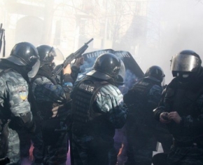 БОЇ У КИЄВІ 18 ЛЮТОГО