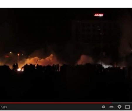 відео майдан 18 ночь
