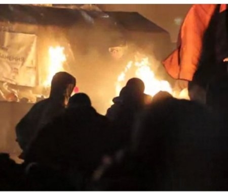 штурм майдана видео граната