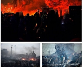 "Ukrainian Revolution 2014". Чудова фотогалерея у високій якості від фотографа з Франції Alfred Yaghobzadeh