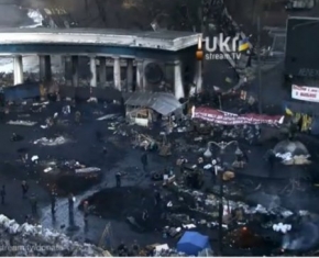 Важливе повне відеопрориву  барикад на вул. Грушевського 18 лютого.