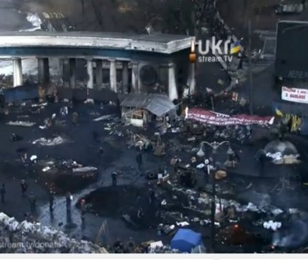 Важливе повне відеопрориву  барикад на вул. Грушевського 18 лютого.