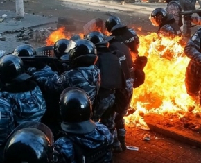 Бої в Києві 70 фоток з іспанського сайту.