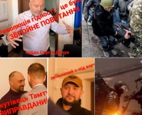 Вирок беркутам, заява судді Дячука